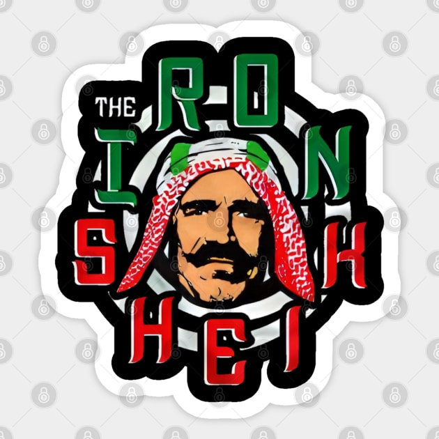 Legend never die// iron sheik vintage for fans Sticker by MisterPumpkin